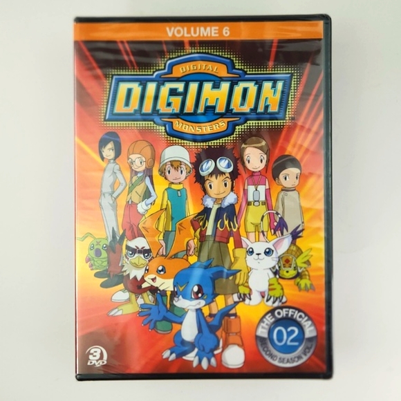 Digimon Digital Monsters The Official Second Season Volume 6 DVD 3 disc 2014 - Picture 9 of 9